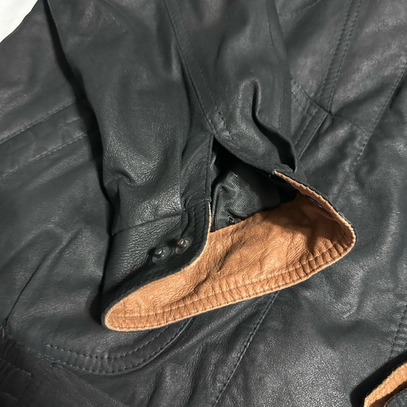 Vintage hide side leather jacket - Picture 7 of 8